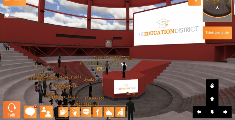 Conferencia ONLINE sobre los Mundos Virtuales 3D en la Educación impartida por la Universidad Rey Juan Carlos